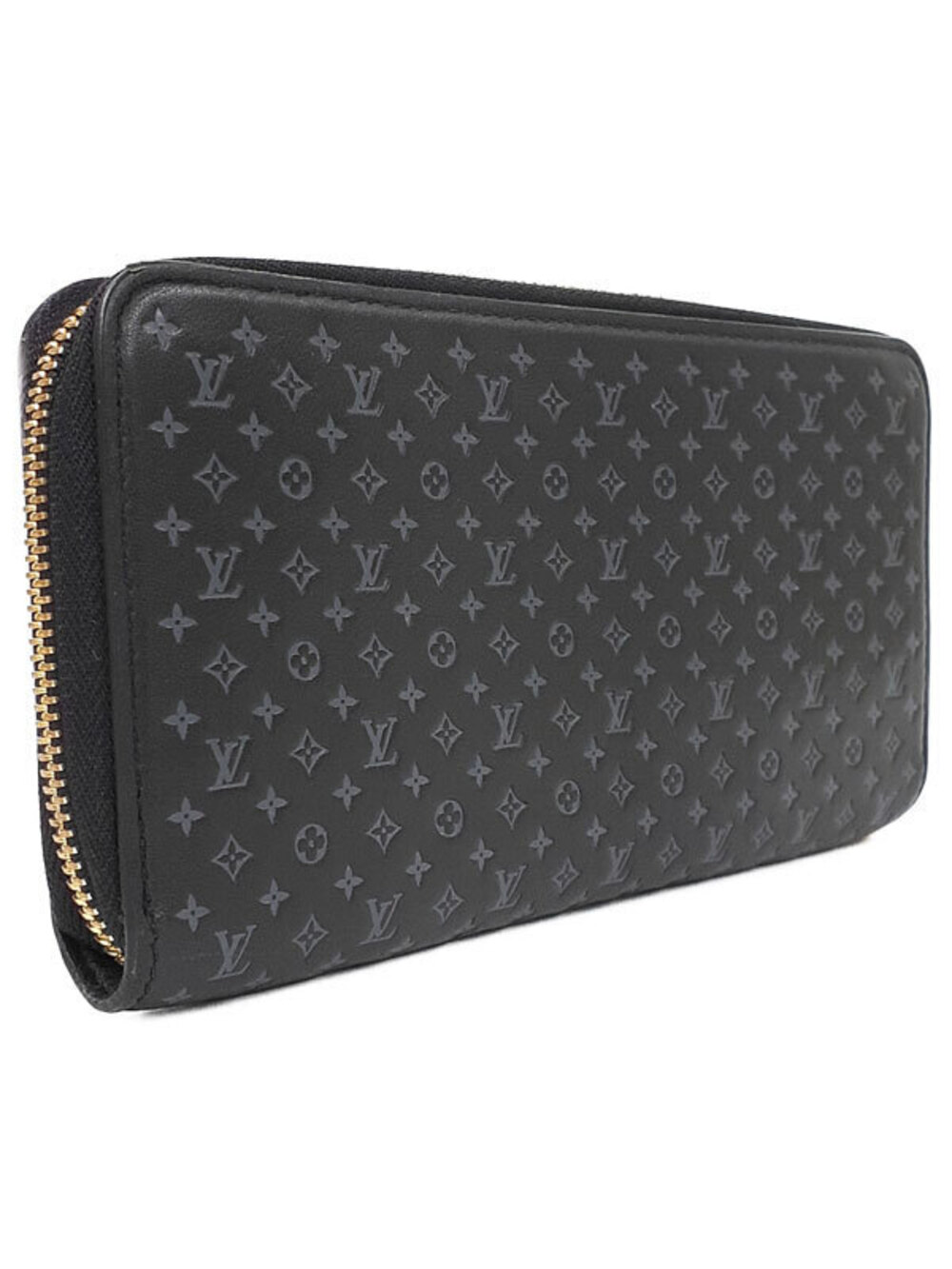 Louis Vuitton Zippy Wallet Zipper Long Round Monogram Brown